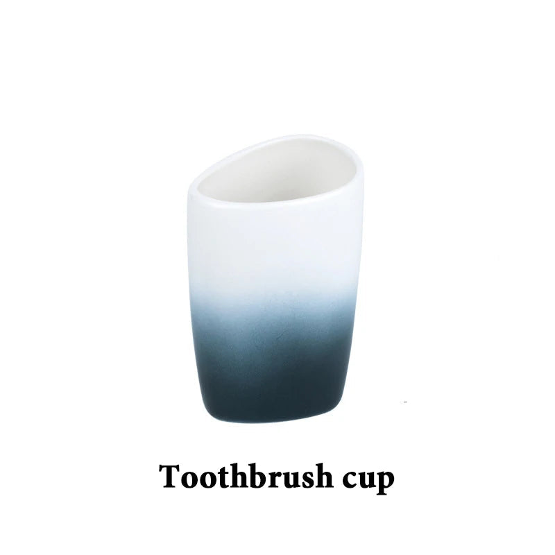 Ceramic Bathroom Accessories Set