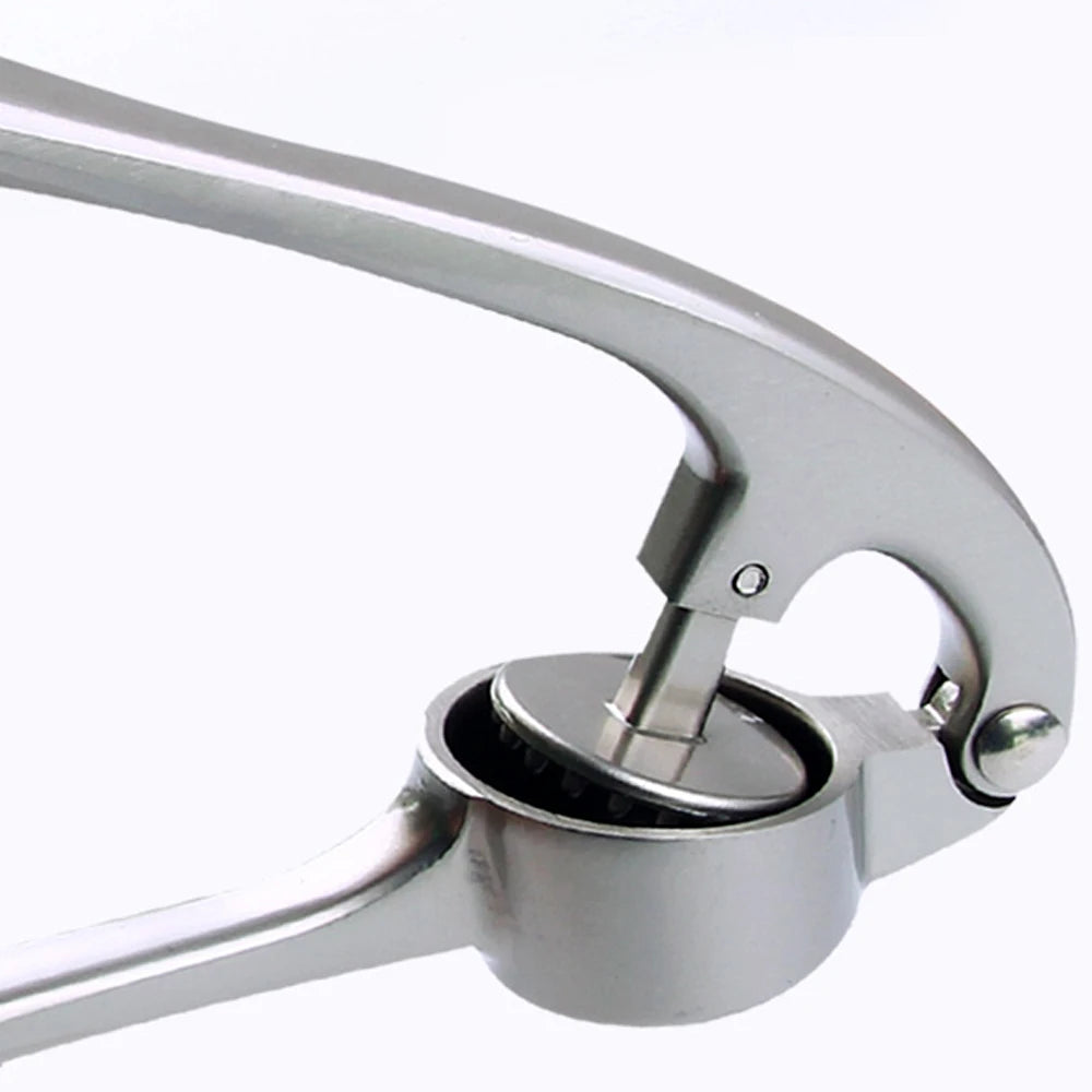 Stainless Steel Garlic Press – Heavy-Duty Zinc Alloy