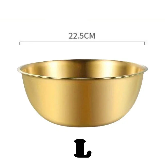 Stainless Steel Mixing Bowl Set – Set of 3 Sizes