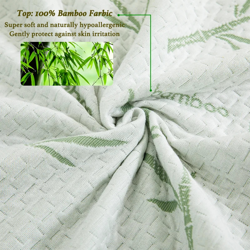 Waterproof Bamboo Mattress Protector – Soft, Breathable &amp; Cooling