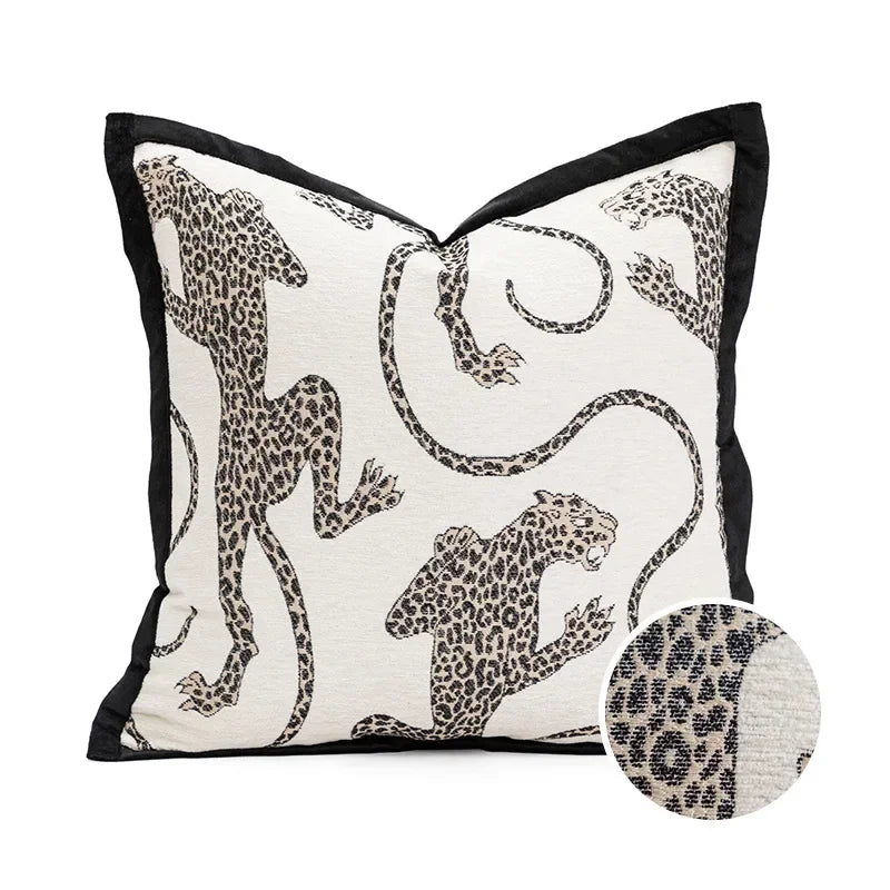 Modern Minimalist Embroidered Pillow Covers