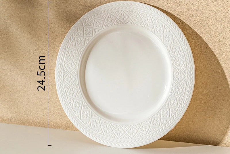 Porcelain Steak Plate