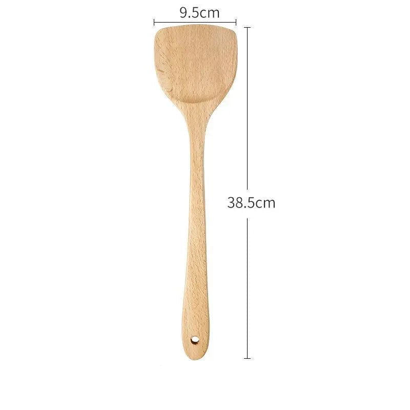 Wooden Cooking Shovel – Non-Stick &amp; Non-Slip