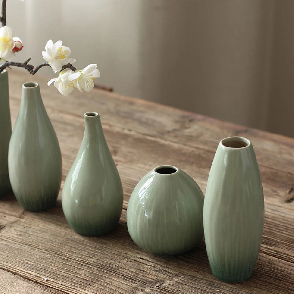 Celeste Ceramic Vase – Elegant Classic Home Accent