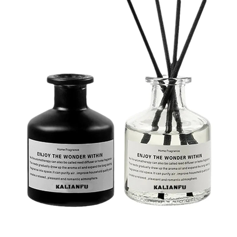 1.7 fl oz Freesia & Jasmine Reed Diffuser – Flameless Home Fragrance Oil with Rattan Sticks