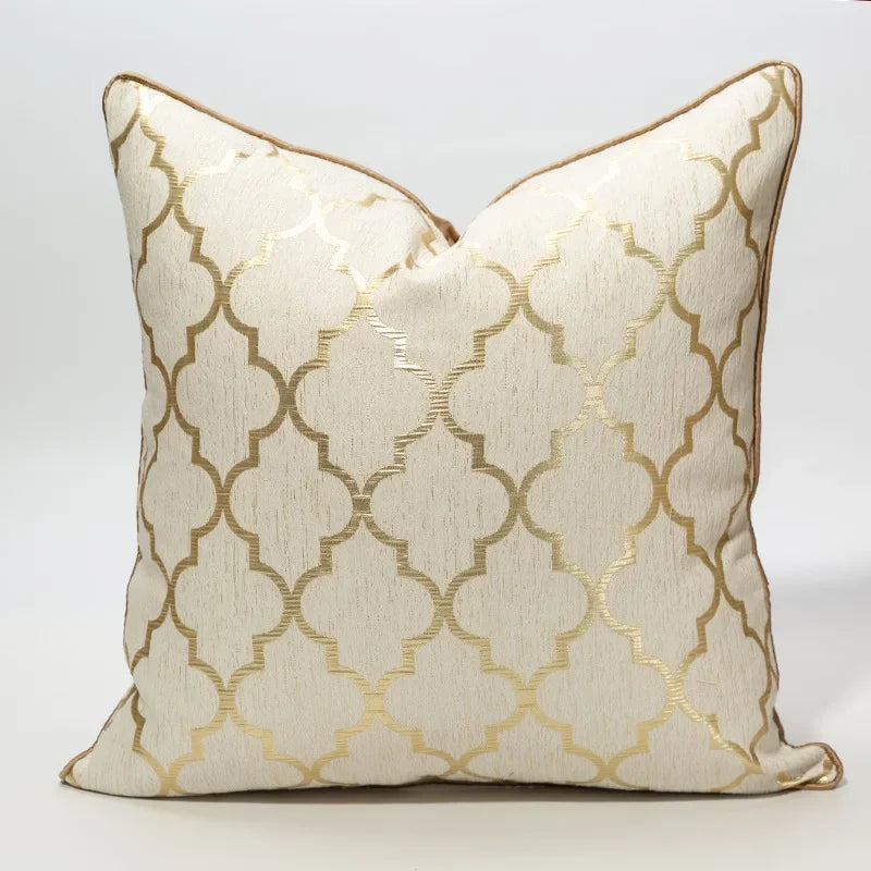 Embroidered Faux Corduroy Cushion Covers