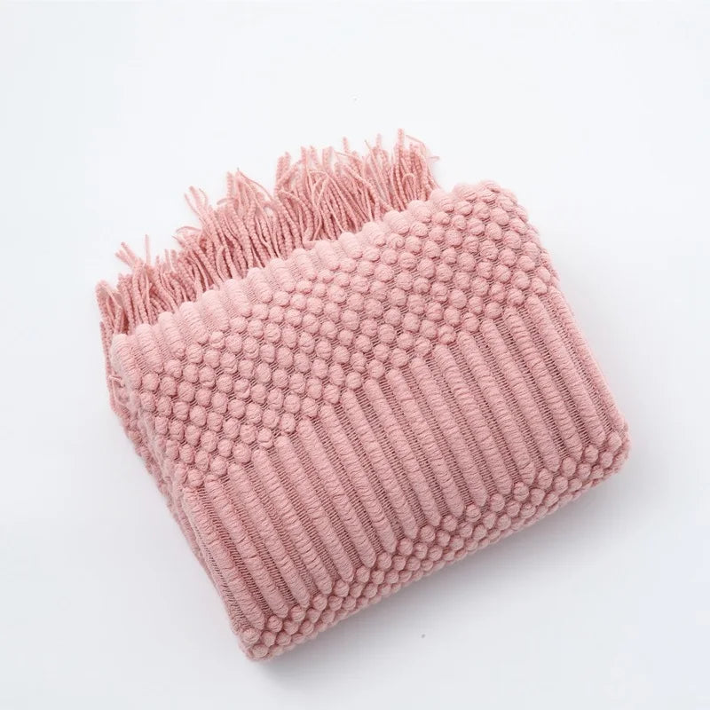 Wearable Acrylic Throw Blanket – Soft, Lightweight &amp; Travel-Friendly