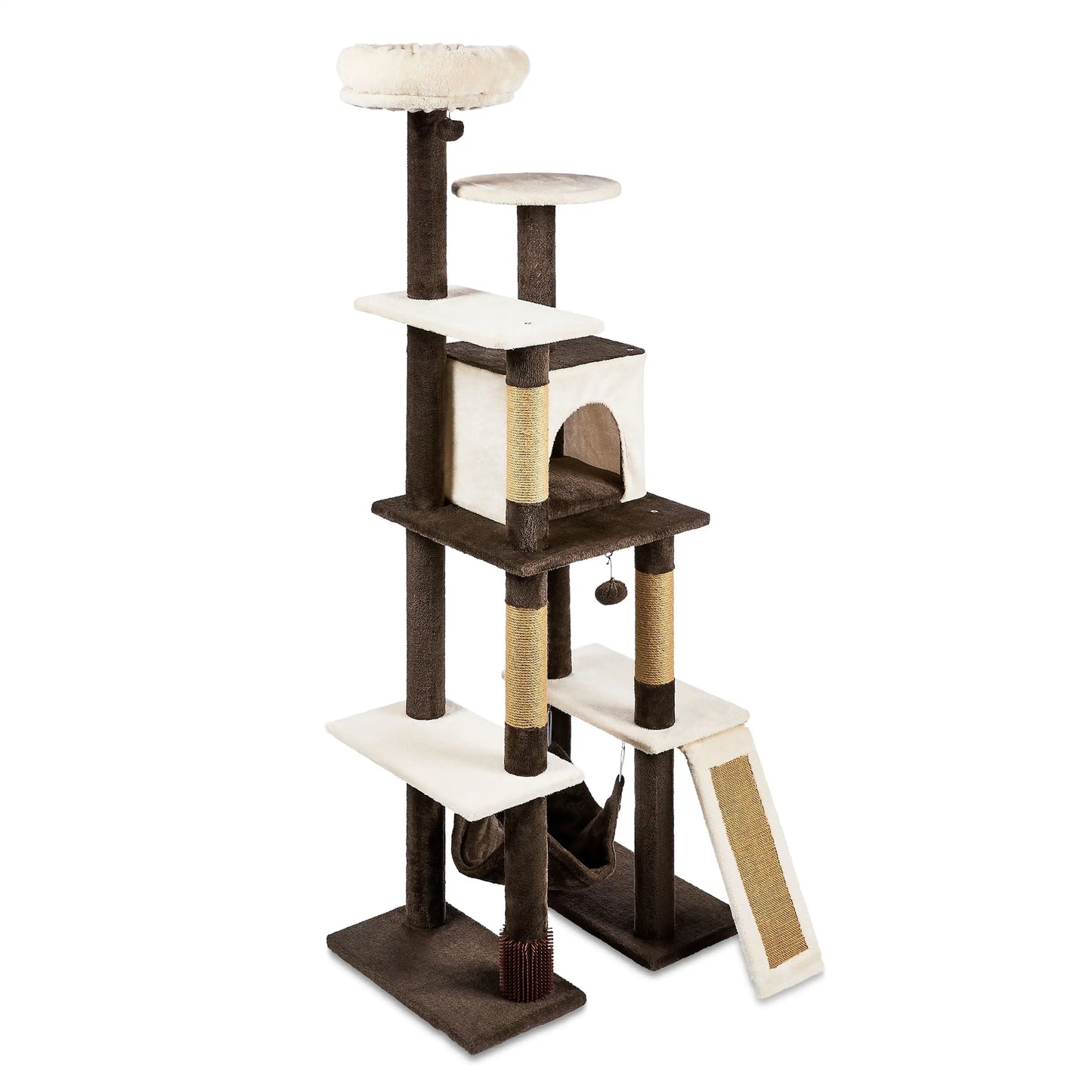 65” Multi-Level Cat Tree Tower with Hammock