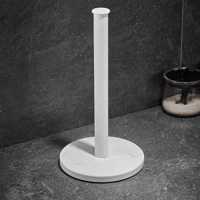 🧻 Marble &amp; Aluminum Paper Towel Holder