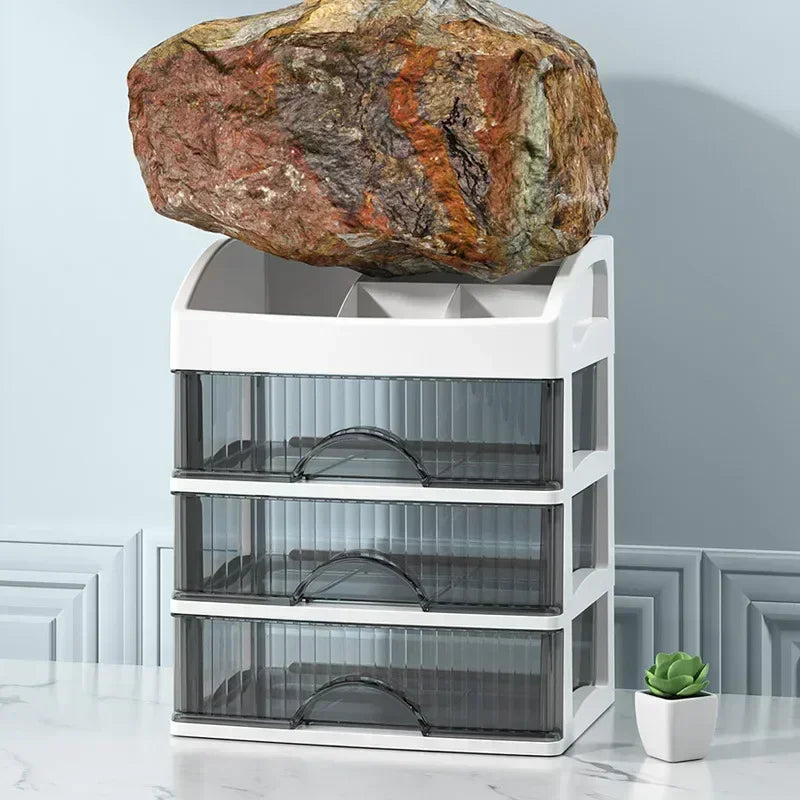 Drawer Makeup Organizer – Multi-Use Cosmetic & Jewelry Storage Box
