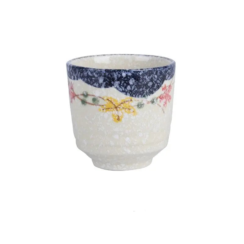 Hand-Painted Ceramic Tea Cup