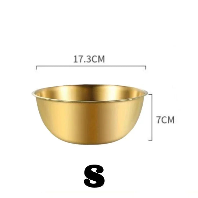 Stainless Steel Mixing Bowl Set – Set of 3 Sizes
