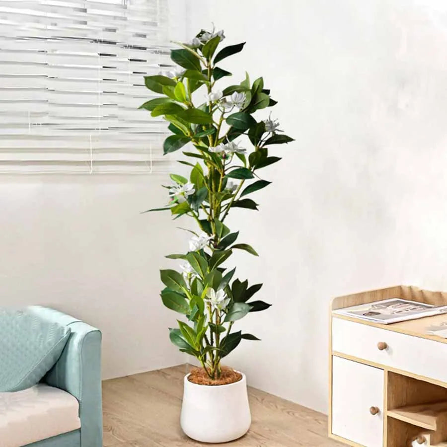 Artificial Ficus Tree – 31.5" to 47.2" Tall Tropical Fake Plant