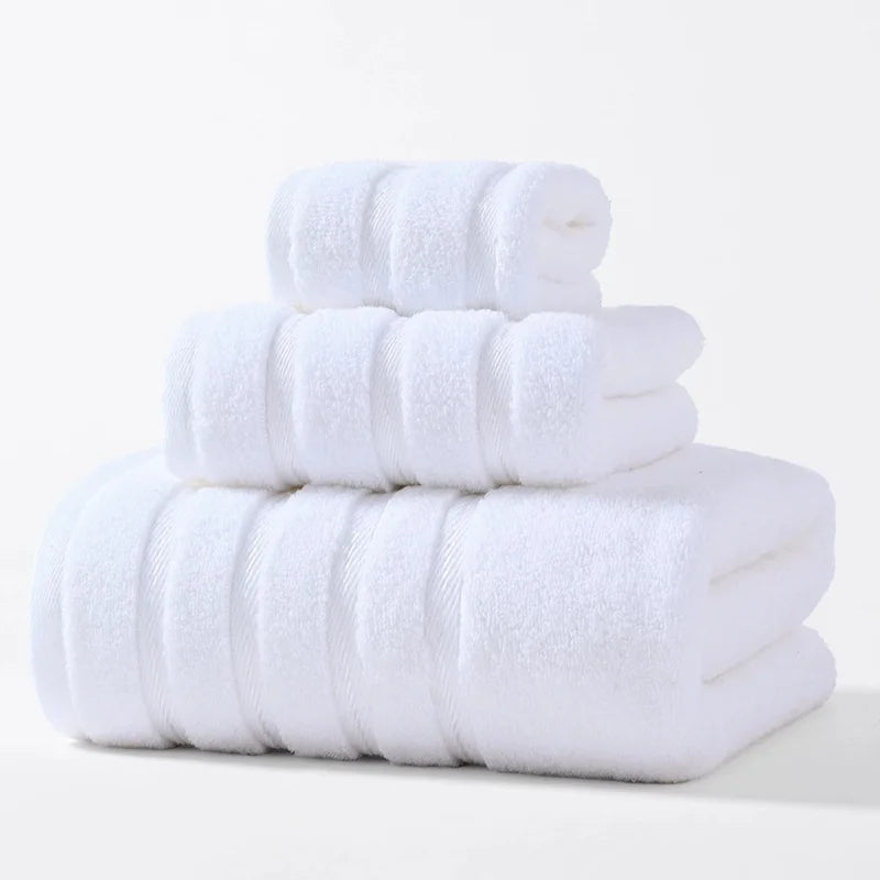 3-Piece 100% Cotton Towel Set