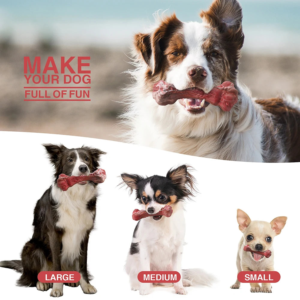 Durable Bone-Shaped Chew Toy for Medium &amp; Large Dogs – Tough Nylon