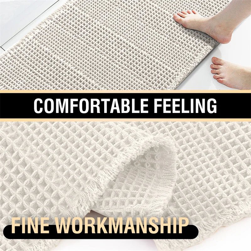 Non-Slip Microfiber Bathroom Mat