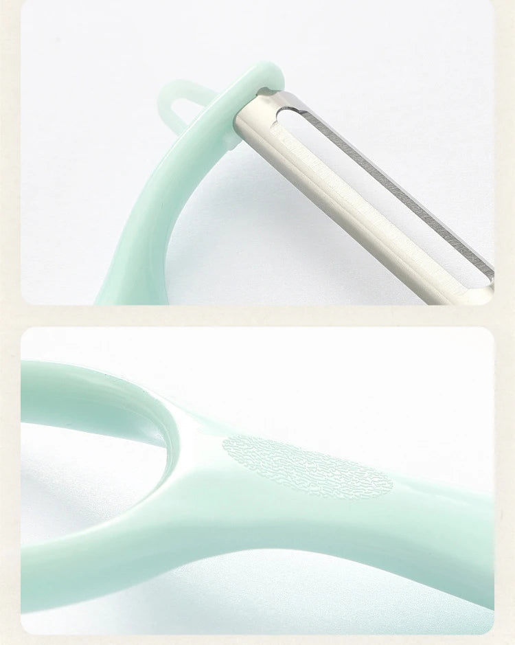Stainless Steel Vegetable Peeler – Nordic Handle Design