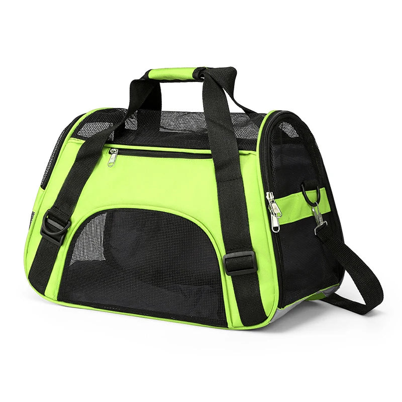 Breathable Pet Travel Bag – Soft-Sided Carrier for Small &amp; Medium Dogs