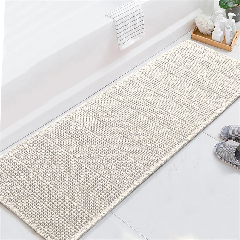 Non-Slip Microfiber Bathroom Mat