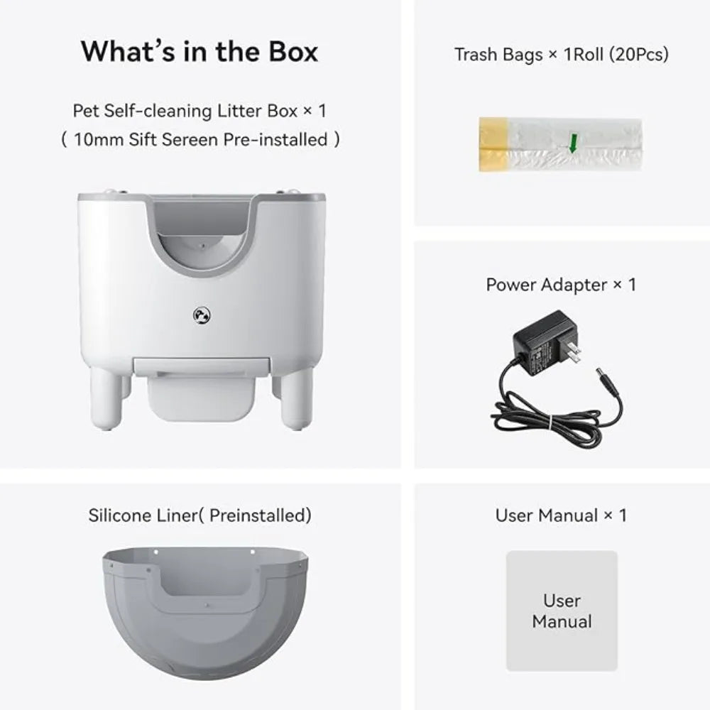 F6 Automatic Cat Litter Box