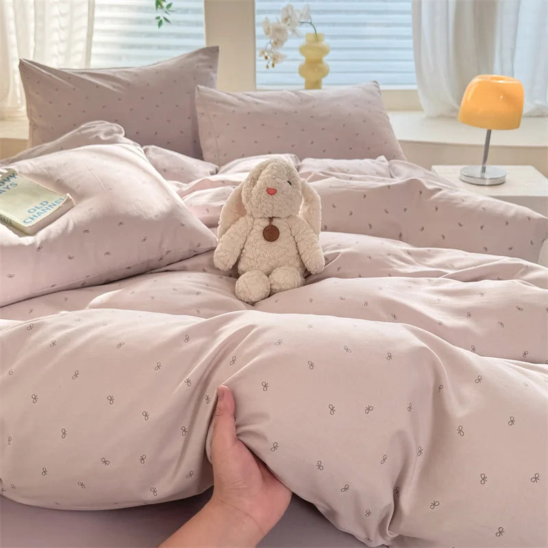 Pastoral Style Duvet Cover Set – 3 Pieces