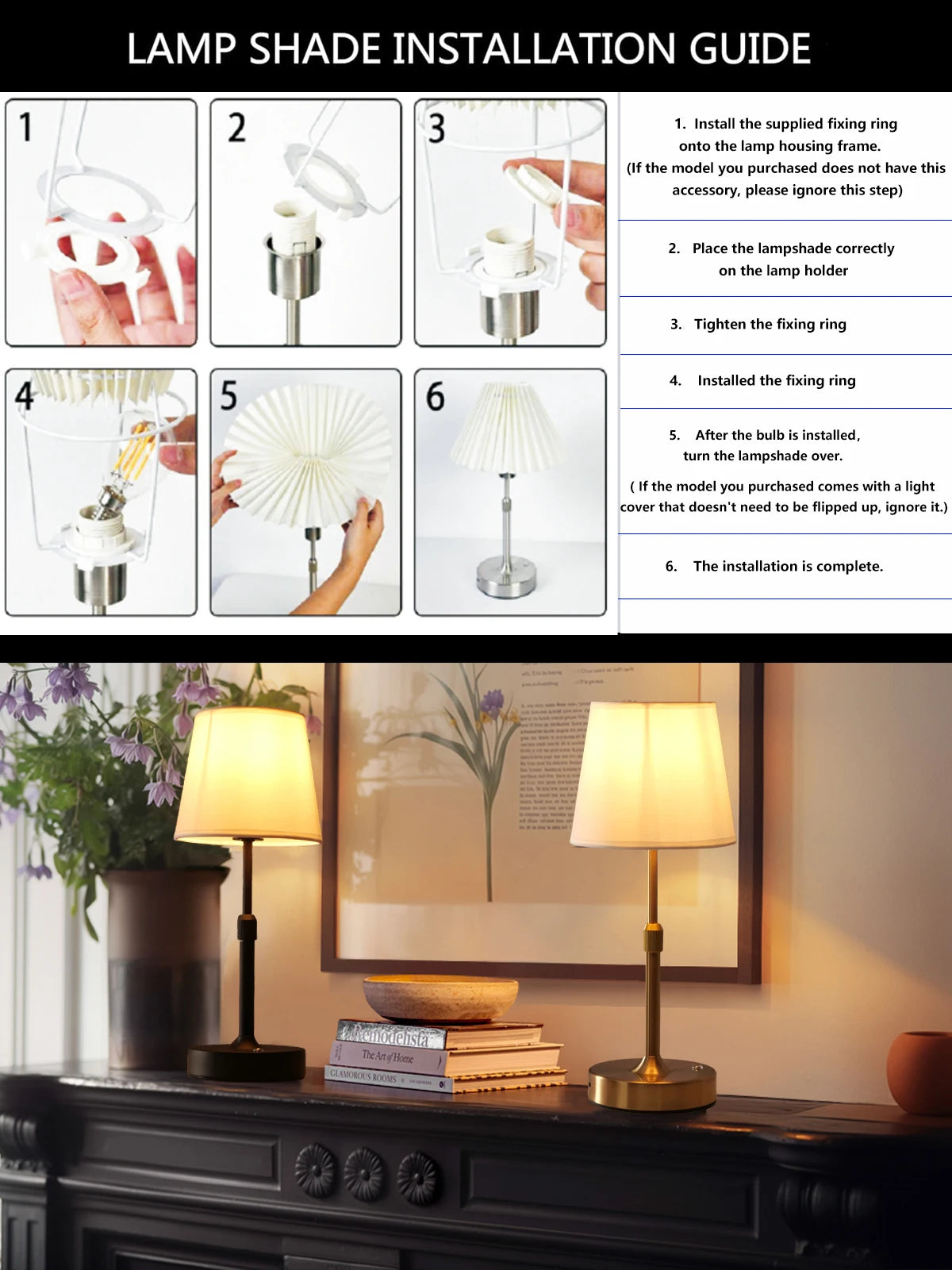 Adjustable Rechargeable LED Table Lamp