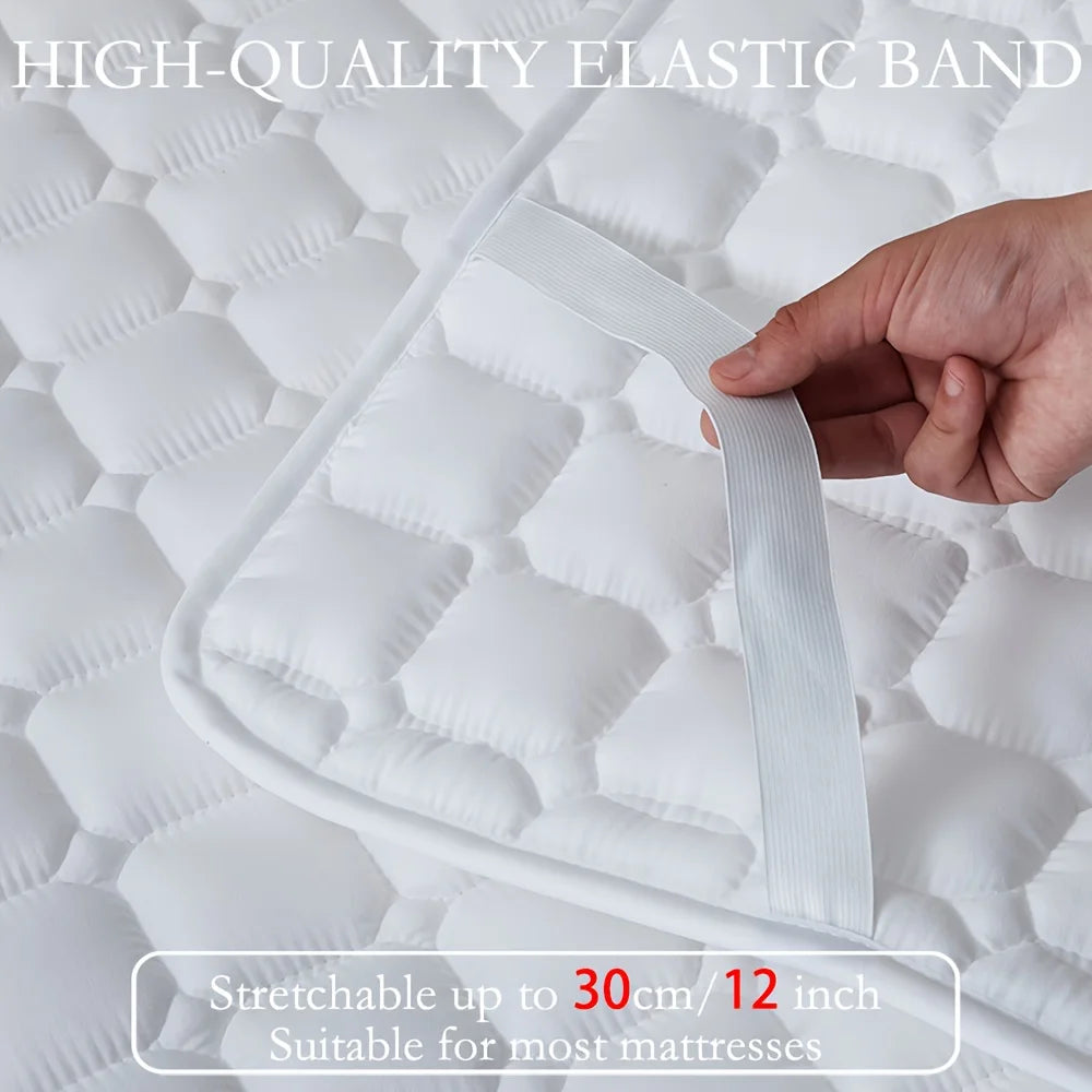 Waterproof Quilted Mattress Pad – Breathable &amp; Protective