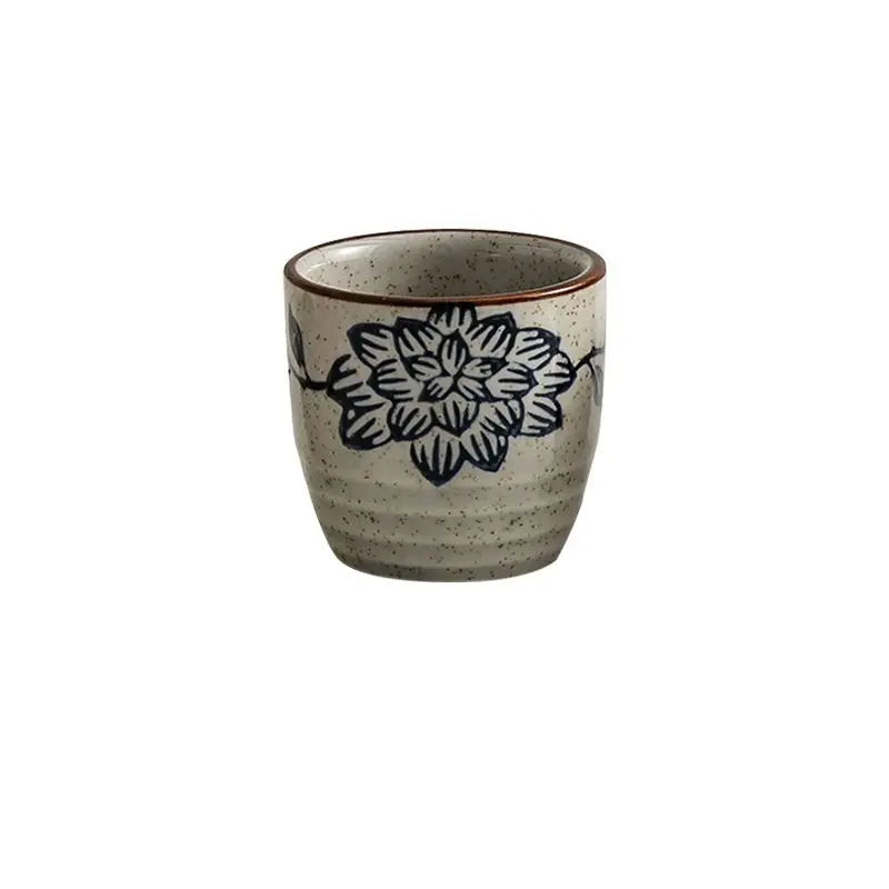 Hand-Painted Ceramic Tea Cup