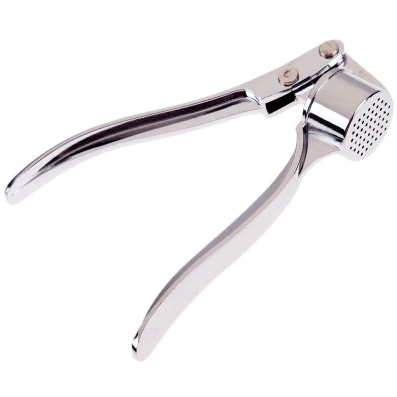 Stainless Steel Garlic Press – Heavy-Duty Zinc Alloy