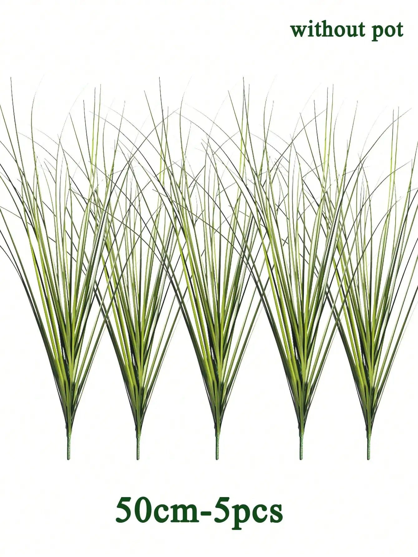 Artificial Tall Onion Grass – 19.7"–37.4" Decorative Faux Plant