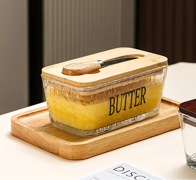 Butter Dish with Lid – Airtight Storage Container for Fresh Butter