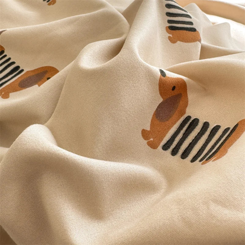 Pastoral Style Duvet Cover Set – 3 Pieces