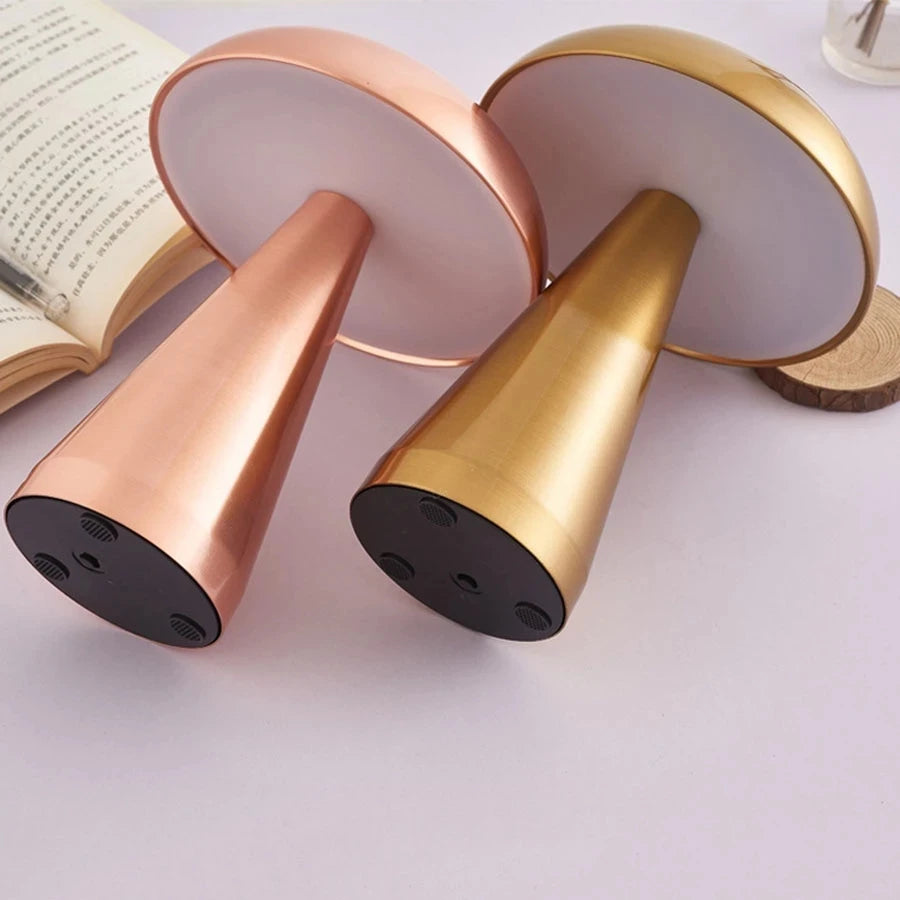 Modern Rechargeable LED Table Lamp – Touch Control, Wireless, Iron Body