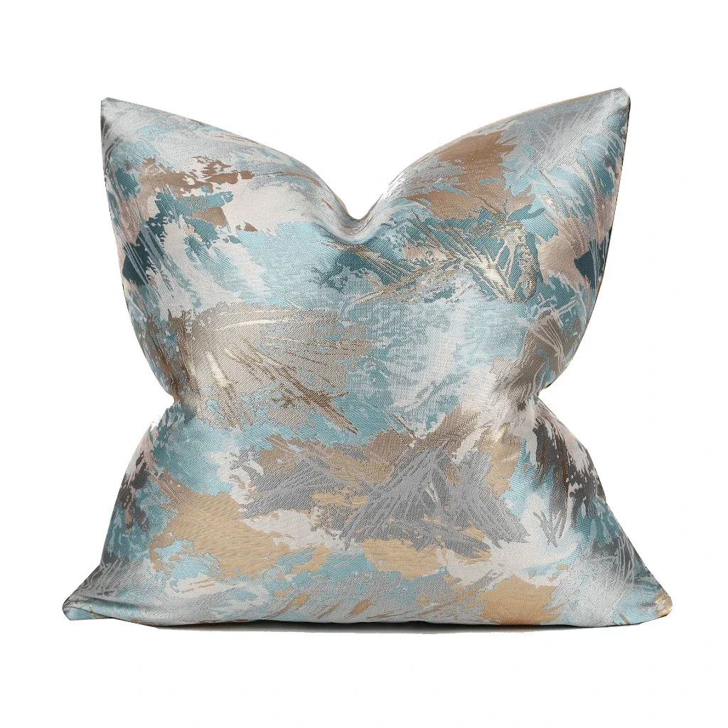 Embroidered Faux Corduroy Cushion Covers