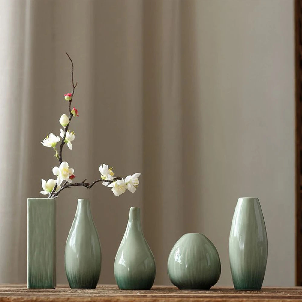 Celeste Ceramic Vase – Elegant Classic Home Accent