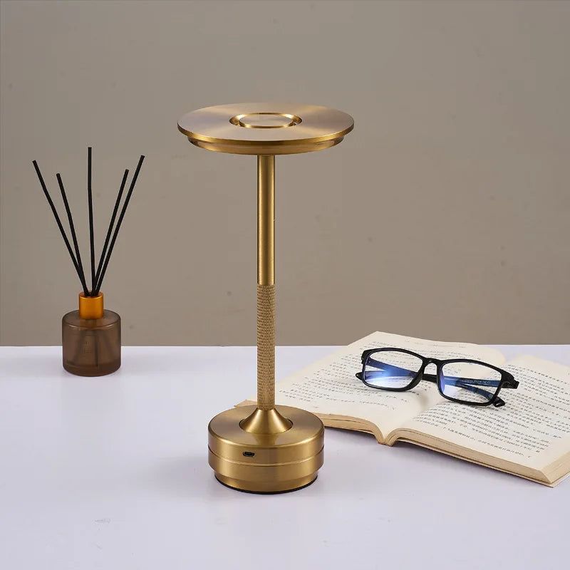 Modern Rechargeable LED Table Lamp – Touch Control, Wireless, Dimmable