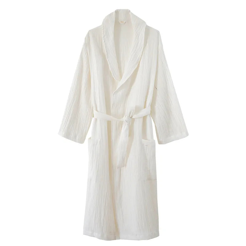 Elegant Cotton Robe – Lightweight &amp; Comfortable