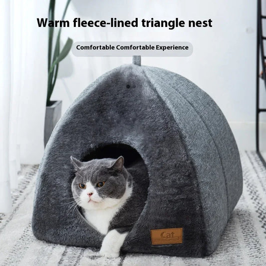 Velvet Cat House &amp; Condo – Cozy and Stylish
