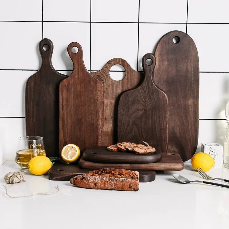 Black Walnut Wooden Serving Plate