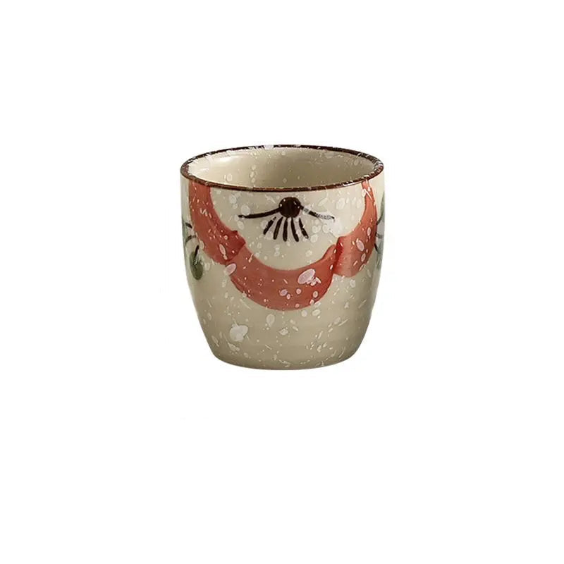 Hand-Painted Ceramic Tea Cup
