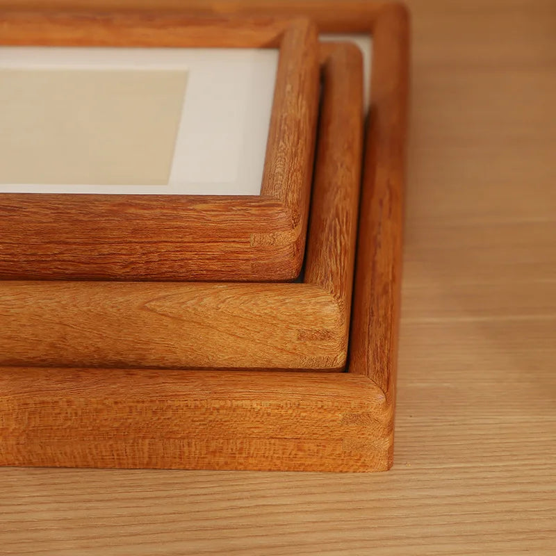 Modern Wooden Square Photo Frame – Multiple Sizes