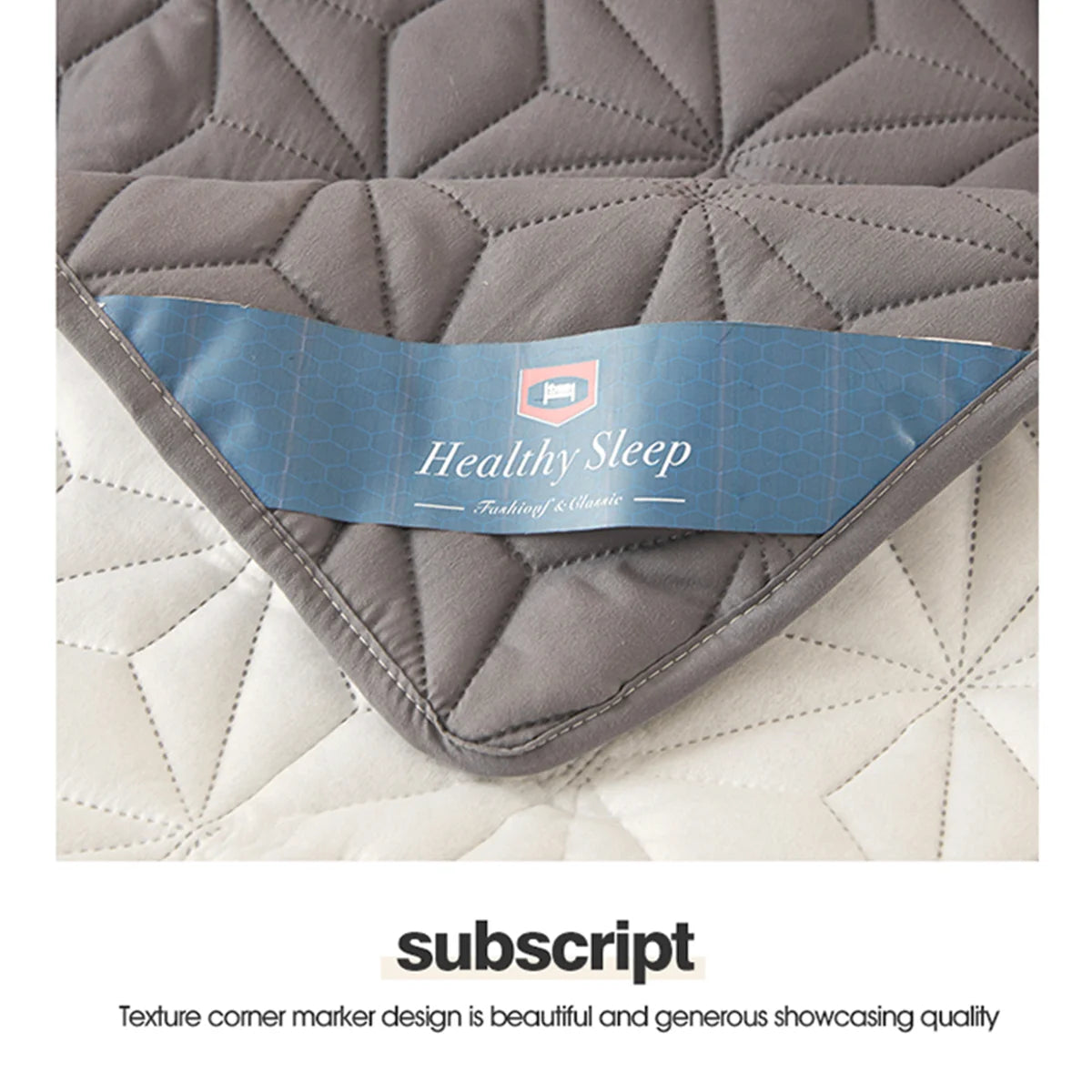 Quilted Mattress Pad – Soft Cotton Blend, Deep Pocket Fit