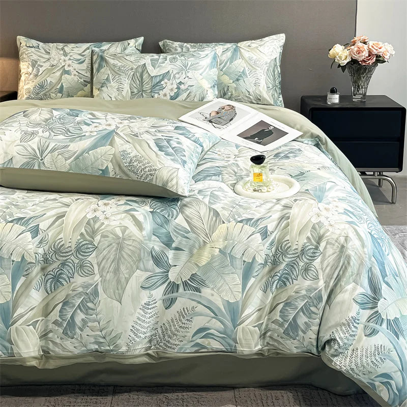 Luxury Jacquard Duvet Cover Set – 3 Pieces