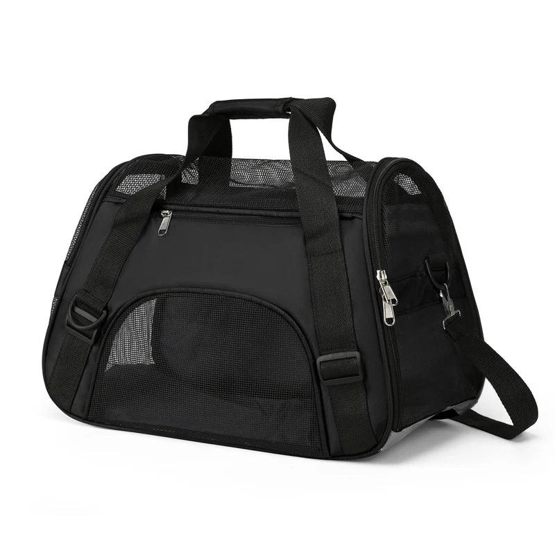 Breathable Pet Travel Bag – Soft-Sided Carrier for Small &amp; Medium Dogs