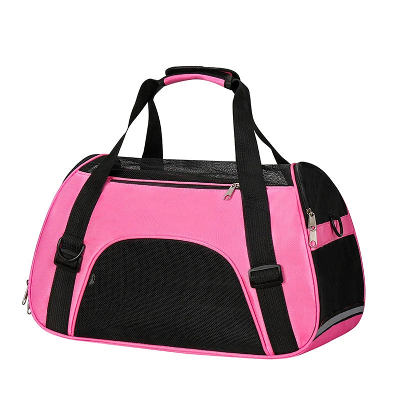Breathable Pet Travel Bag – Soft-Sided Carrier for Small &amp; Medium Dogs