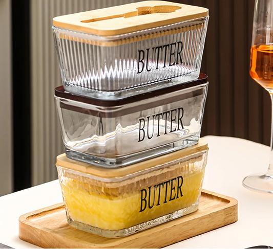 Butter Dish with Lid – Airtight Storage Container for Fresh Butter