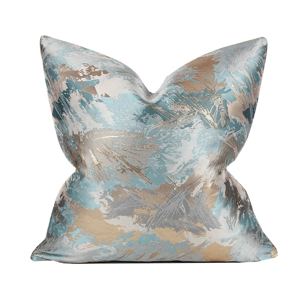 Embroidered Faux Corduroy Cushion Covers
