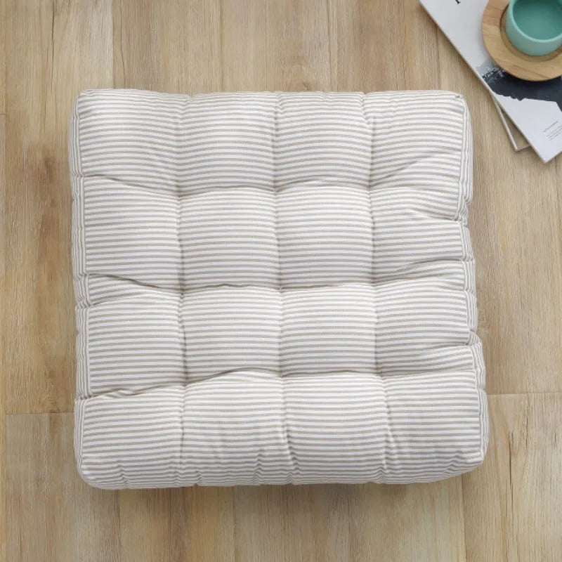 Polyester Square Seat Cushion – Massage-Inspired Comfort Pad