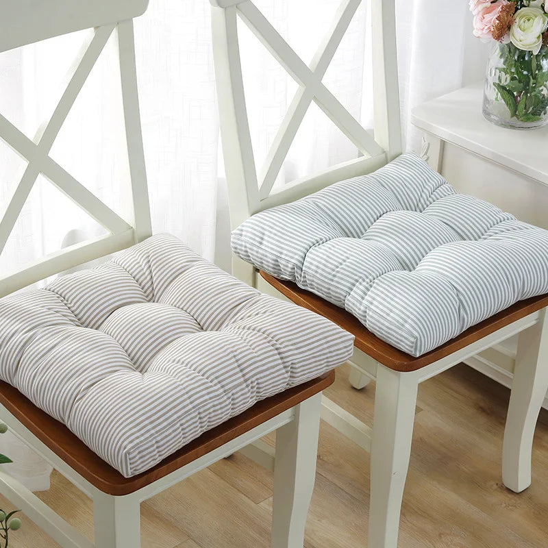 Polyester Square Seat Cushion – Massage-Inspired Comfort Pad