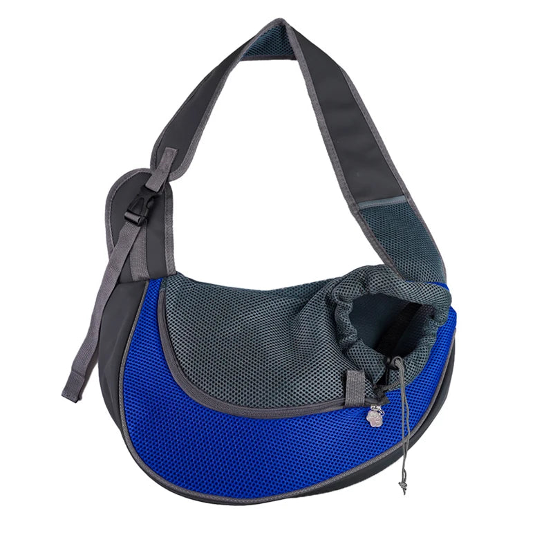 Breathable Pet Carrier Sling – Hands-Free Travel Bag for Small Dogs &amp; Cats